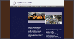 Desktop Screenshot of madisoncapitalinvestments.com